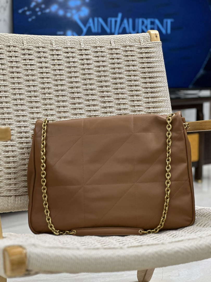YSL 742431 JAMIE 4.3 In Lambskin Bag Brown - Default Title - View 6