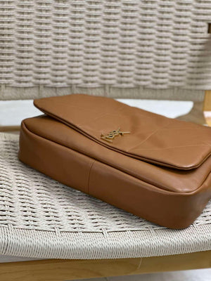 YSL 742431 JAMIE 4.3 In Lambskin Bag Brown - Default Title - View 7