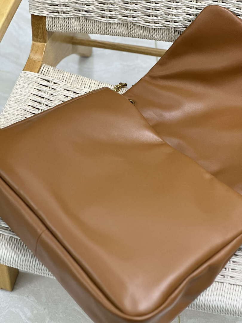 YSL 742431 JAMIE 4.3 In Lambskin Bag Brown