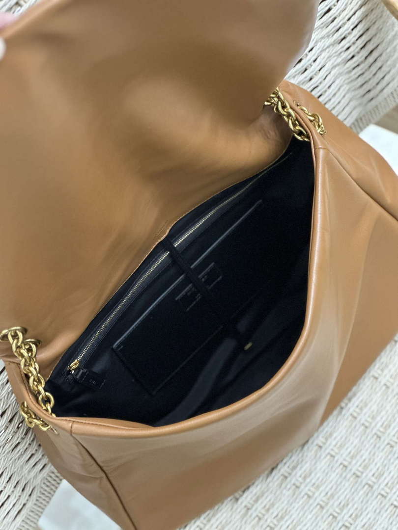 YSL 742431 JAMIE 4.3 In Lambskin Bag Brown