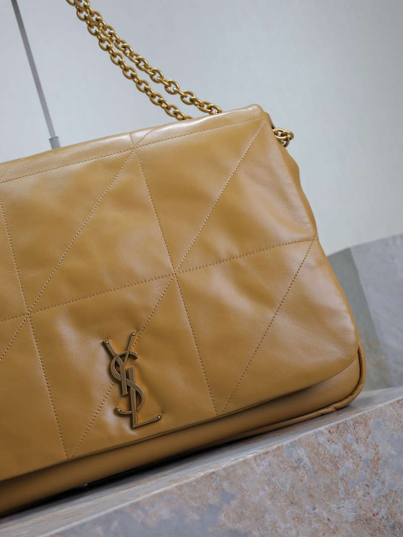 YSL 742431 JAMIE 4.3 In Lambskin Bag Earthy Yellow