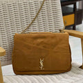 YSL 742431 JAMIE 4.3 In suede leather Bag Brown - Default Title - View 1