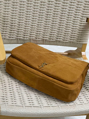 YSL 742431 JAMIE 4.3 In suede leather Bag Brown - Default Title - View 7