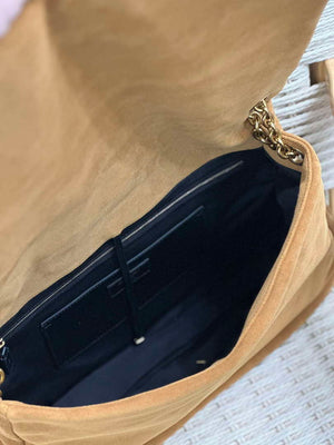 YSL 742431 JAMIE 4.3 In suede leather Bag Brown - Default Title - View 9