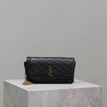 YSL 742579 GABY Chain bag in lambskin Black