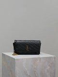 YSL 742579 GABY Chain bag in lambskin Black