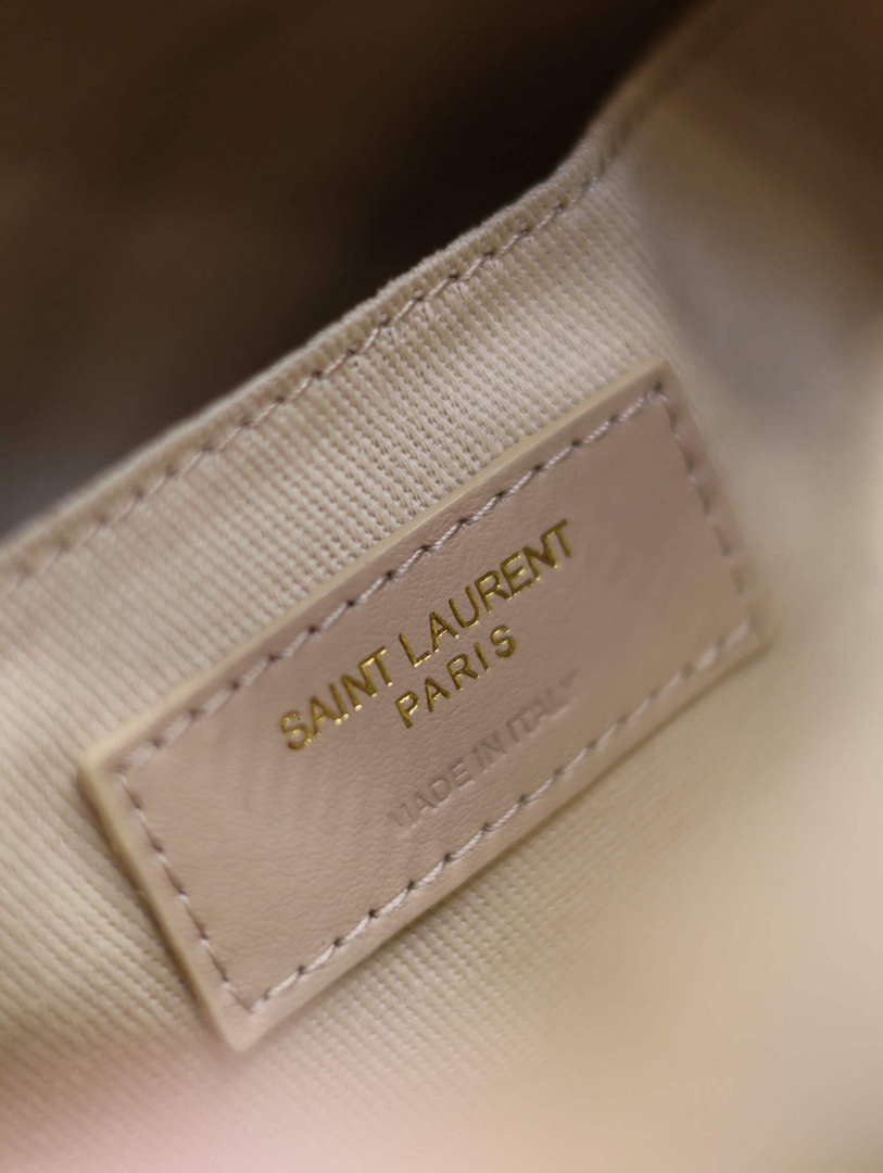 YSL 744579 Camera Bag In Raffia And Vegetable-Tanned Leather - Default Title - View 10