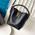 YSL 7490362 Le 37 Small In Shiny Leather Black - Default Title - View 1