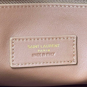 YSL 753837 LE 5 A 7 Supple Large In Suede Brown - Default Title - View 8