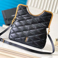 YSL 7540011 87 Quilted Lambskin Bag Black - Default Title - View 1