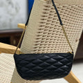 YSL 755979 SAINT LAURENT Gaby Zipped Bag Black - Default Title - View 1
