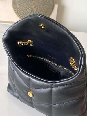 YSL 7593371 Puffer Toy Bag In Quilted Lambskin Black - Default Title - View 8