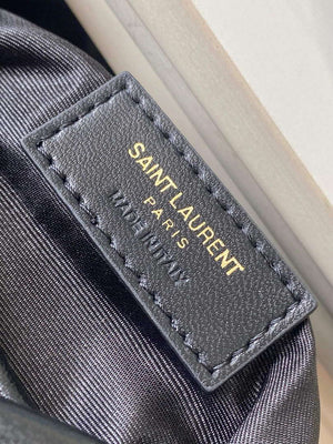 YSL 7593371 Puffer Toy Bag In Quilted Lambskin Black - Default Title - View 9