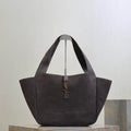 YSL 763435 LE 5 ¨¤ 7 BEA IN  Gray suede