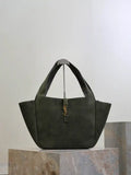 YSL 763435 LE 5 ¨¤ 7 BEA IN Green suede