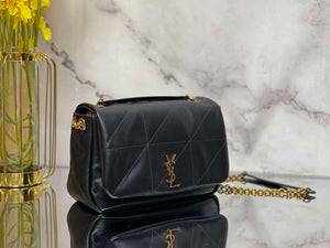 YSL 763475 JAMIE 4.3 Small in Lambskin Black - Default Title - View 3
