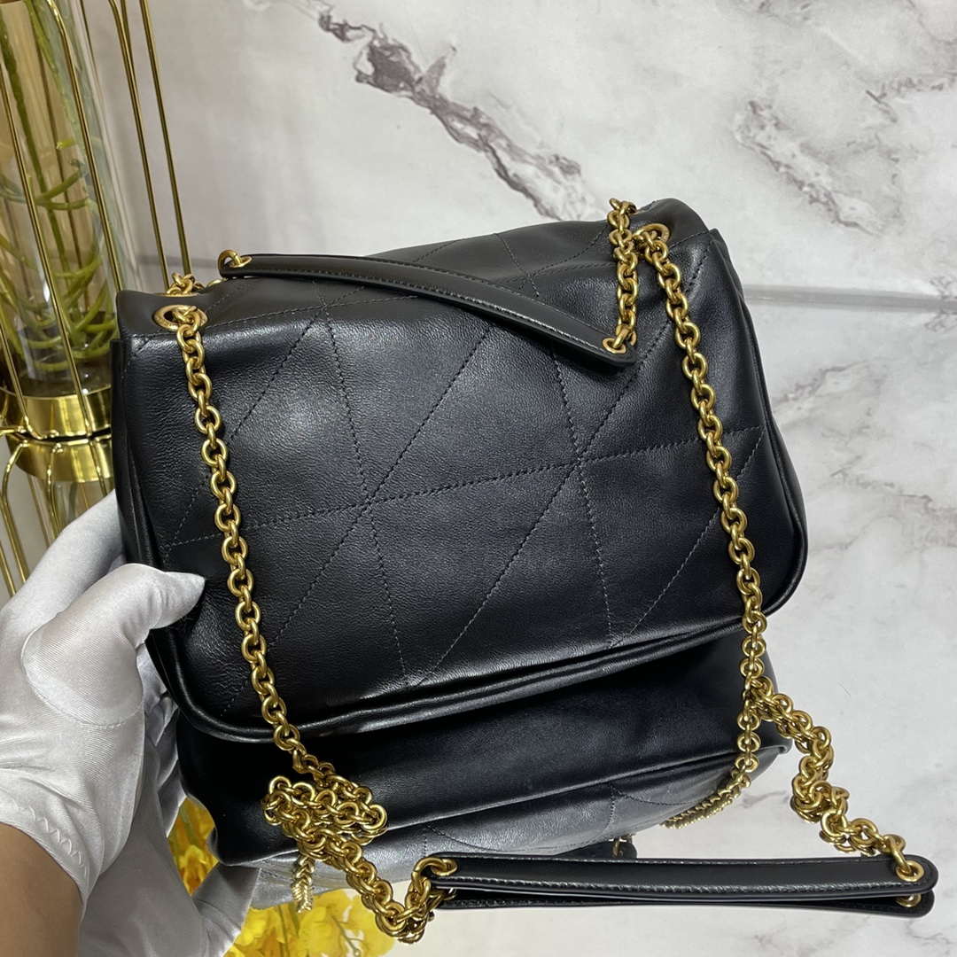 YSL 763475 JAMIE 4.3 Small in Lambskin Black - Default Title - View 6