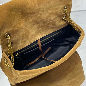 YSL 763475 JAMIE 4.3 Small In suede leather Bag Brown - Default Title - View 9