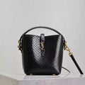 YSL 765870 LE 37 Mini in Black Lambskin leather Snake pattern - Default Title - View 1