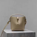 YSL 765870 LE 37 Mini in Lambskin leather Apricot - Default Title - View 1
