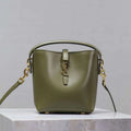 YSL 765870 LE 37 Mini in Lambskin leather Green - Default Title - View 1