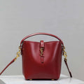 YSL 765870 LE 37 Mini in Lambskin leather Red - Default Title - View 1