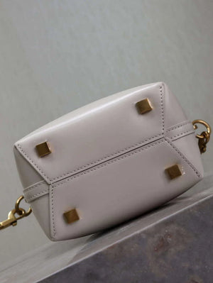 YSL 765870 LE 37 Mini in Lambskin leather White - Default Title - View 9