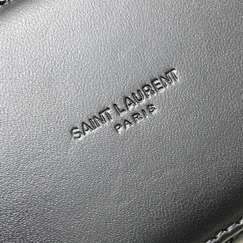 YSL 766731 GABY vanity bag in lambskin Black