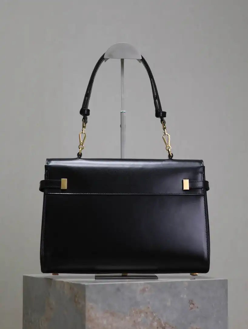 YSL 769512 Large MANHATTAN in BOX SAINT LAURENT Black