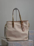 YSL 791302 Laurent Shopping Tote Bag Beige