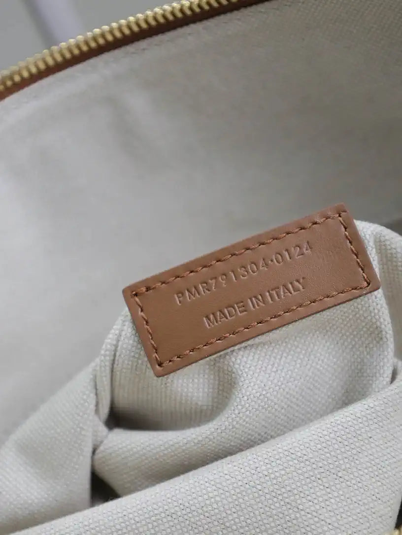 YSL 791304 Laurent Travel Bag Beige canvas Beige