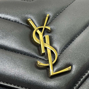 YSL 801437 Loulou small in matelass¨¦ lambskin Black - Default Title - View 4
