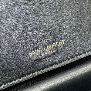 YSL 801437 Loulou small in matelass¨¦ lambskin Black - Default Title - View 6