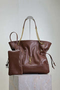 YSL 809824 JAMIE 4.3 SHOPPING in lambskin Coffe