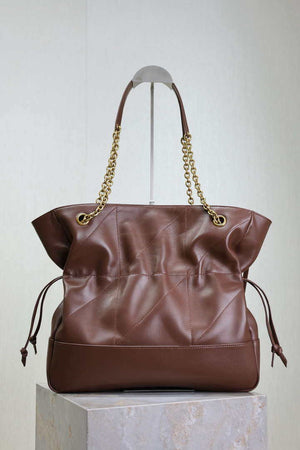 YSL 809824 JAMIE 4.3 SHOPPING in lambskin Coffe - Default Title - View 8