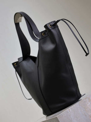 YSL 833160AAE146359 Y large Hobo in leather Black - Default Title - View 5
