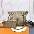 YSL 833948 JAMIE 4.3 Small SHOPPING in Lambskin Apricot