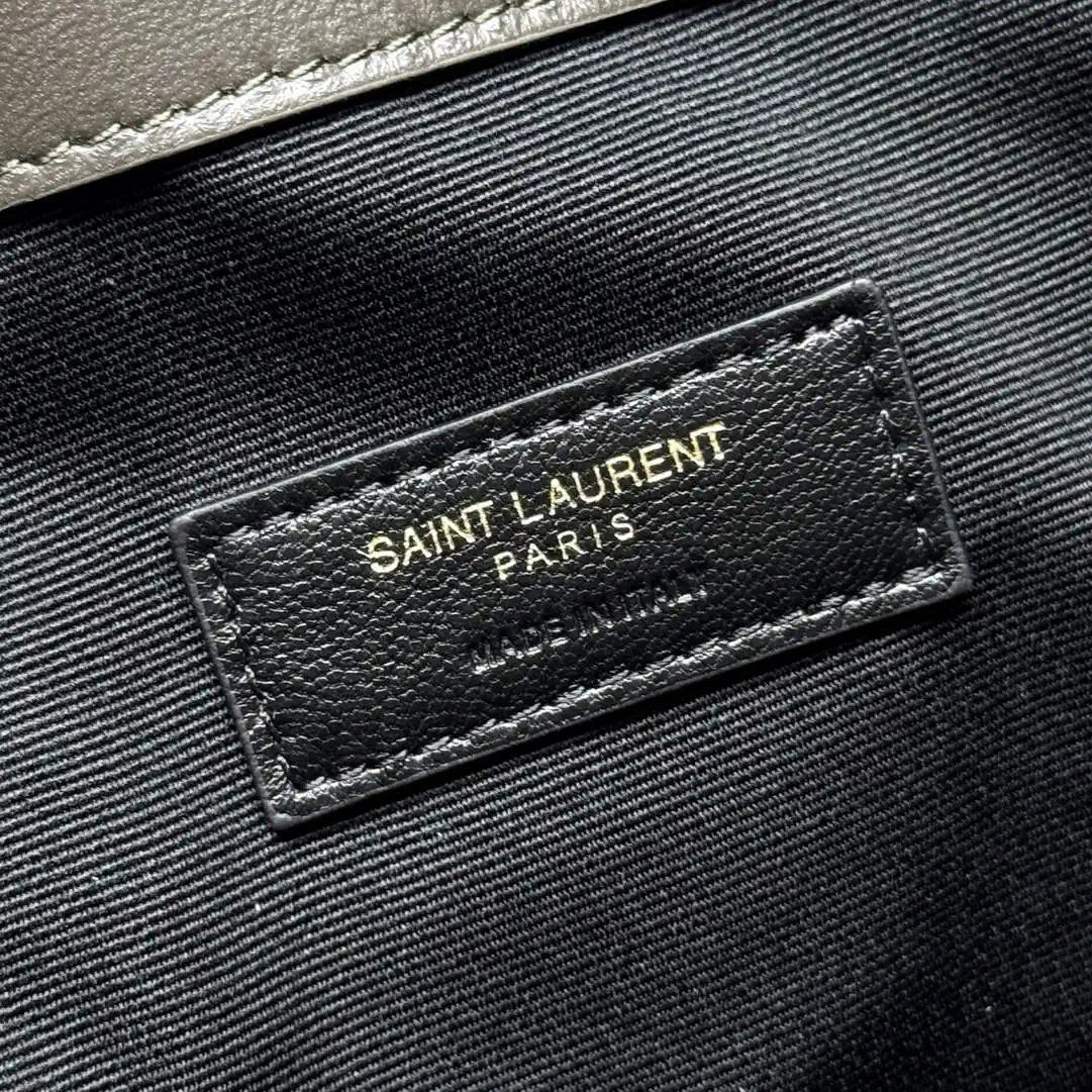 YSL 833948 JAMIE 4.3 Small SHOPPING in Lambskin Dark Green