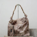 YSL AMALIA in silk  834750 Leopard