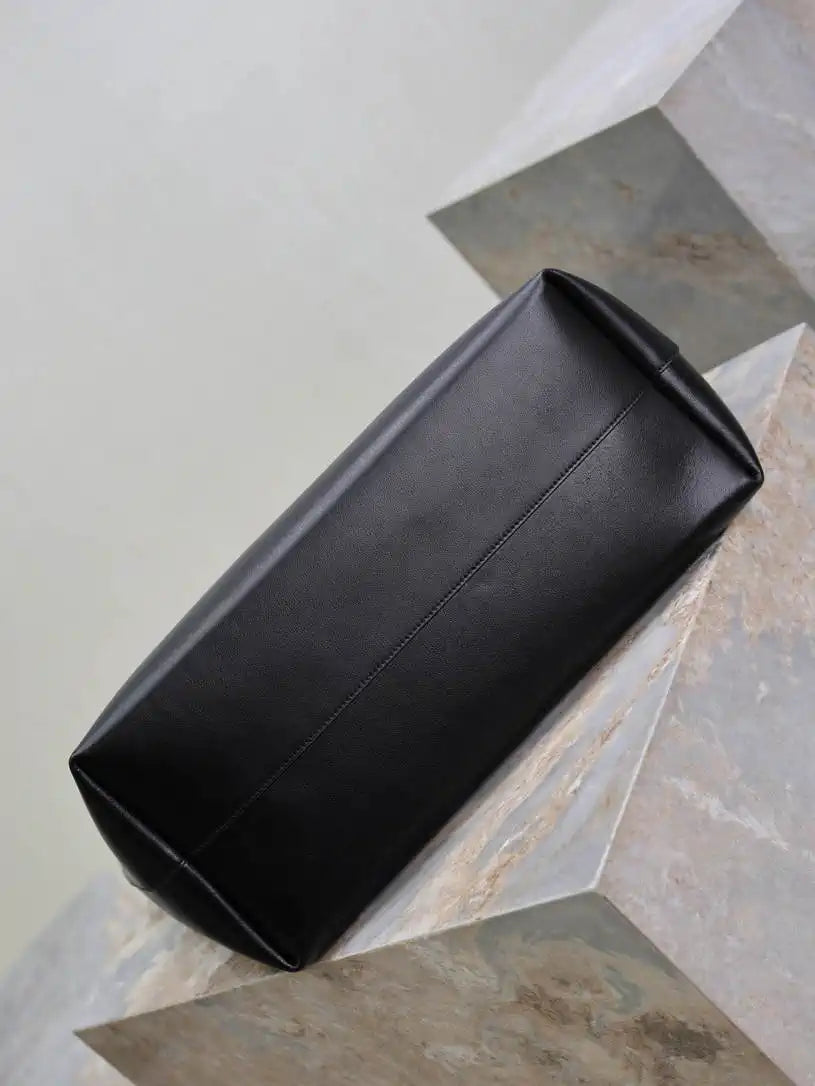 YSL BOLD hobo bag in smooth leather 845383 Black