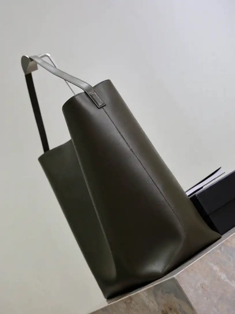 YSL BOLD hobo bag in smooth leather 845383 Dark Green