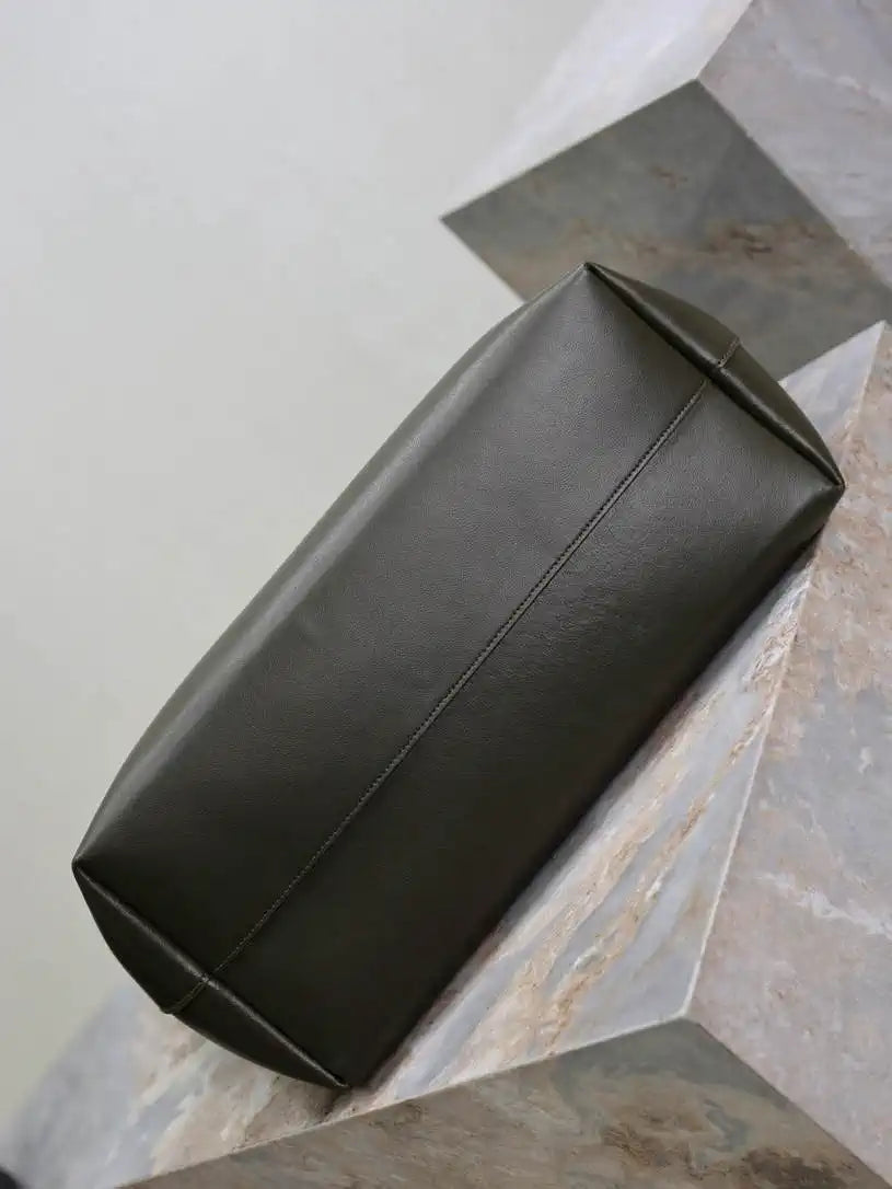 YSL BOLD hobo bag in smooth leather 845383 Dark Green