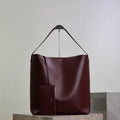 YSL BOLD hobo bag in smooth leather 845383 Wine Red