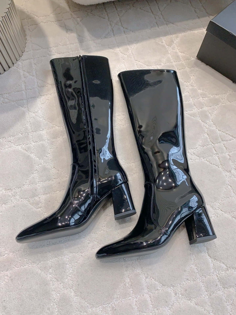 YSL High-heeled Boots Fashion Shoes Y83210