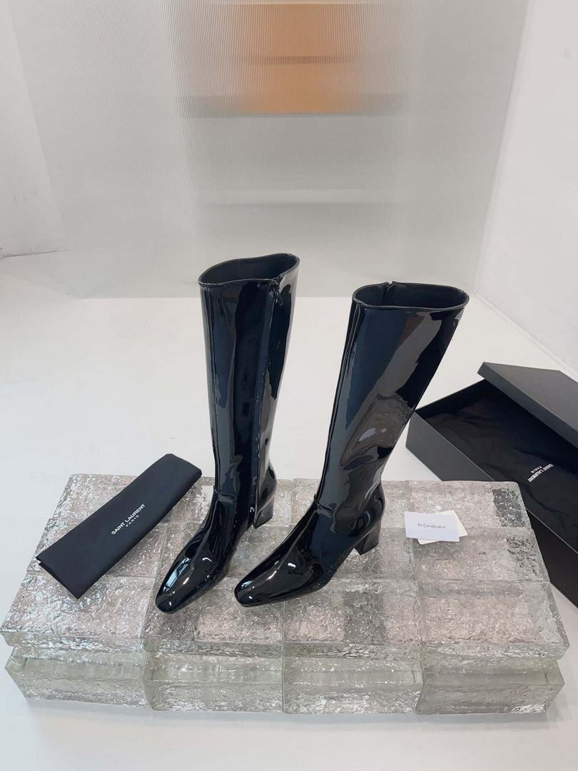 YSL High-heeled Boots Fashion Shoes Y83215