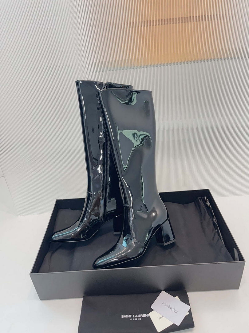 YSL High-heeled Boots Fashion Shoes Y83215