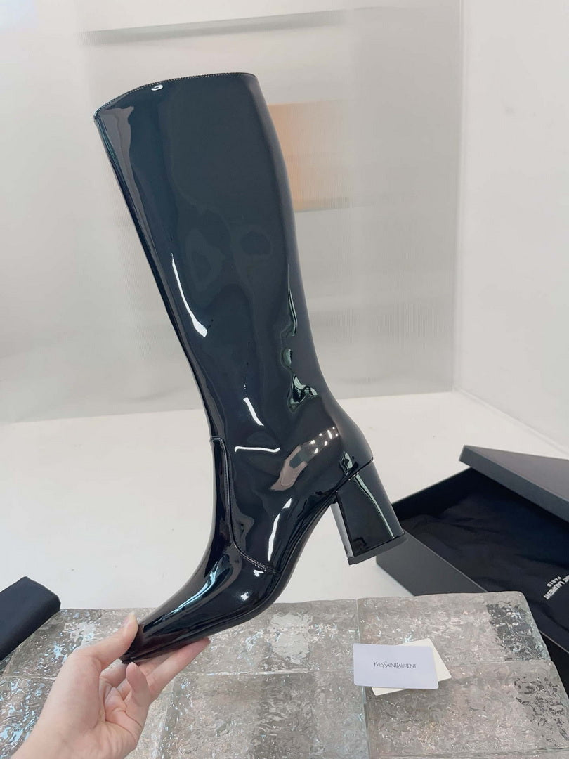 YSL High-heeled Boots Fashion Shoes Y83215