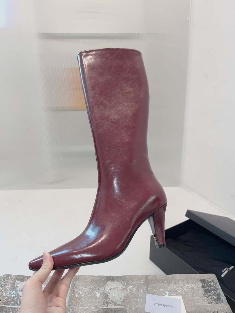 YSL High-heeled Boots Fashion Shoes Y83216