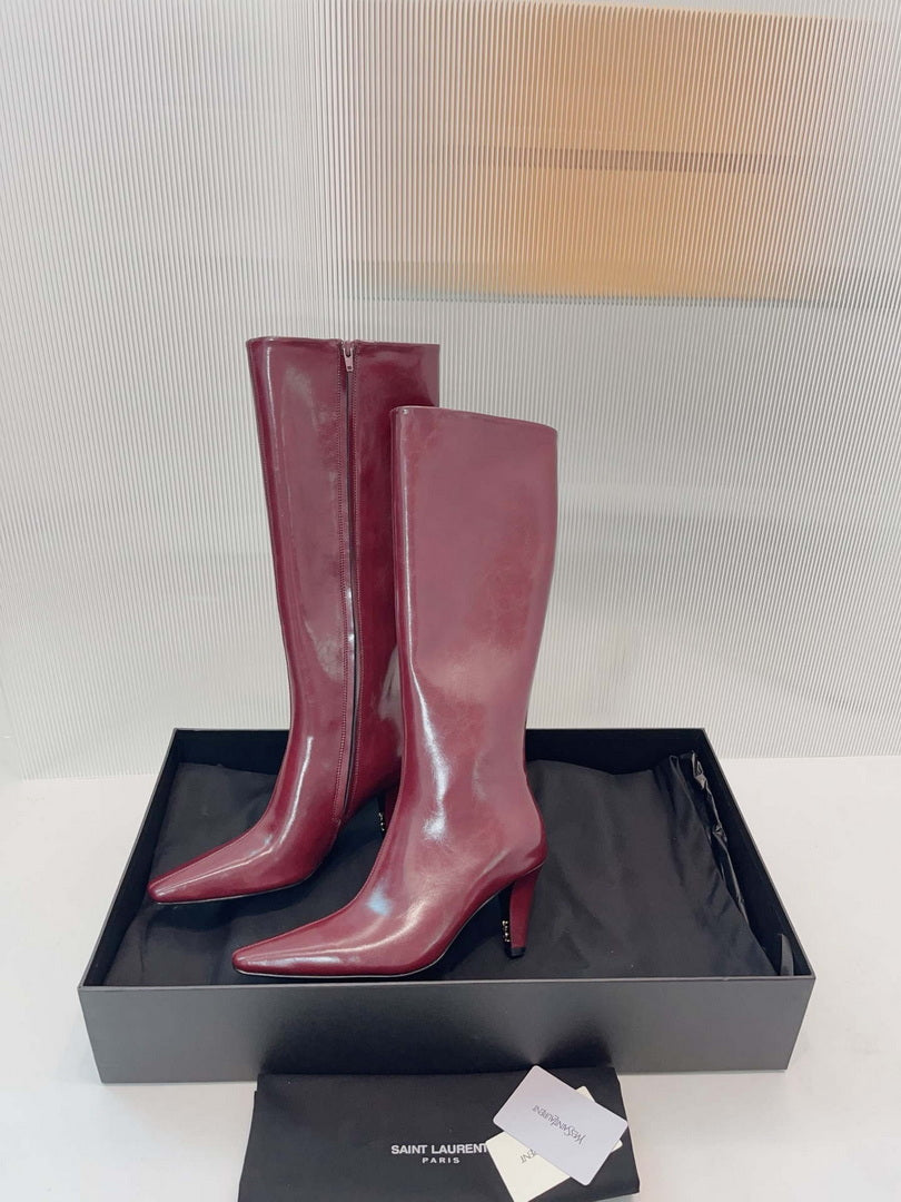 YSL High-heeled Boots Fashion Shoes Y83216