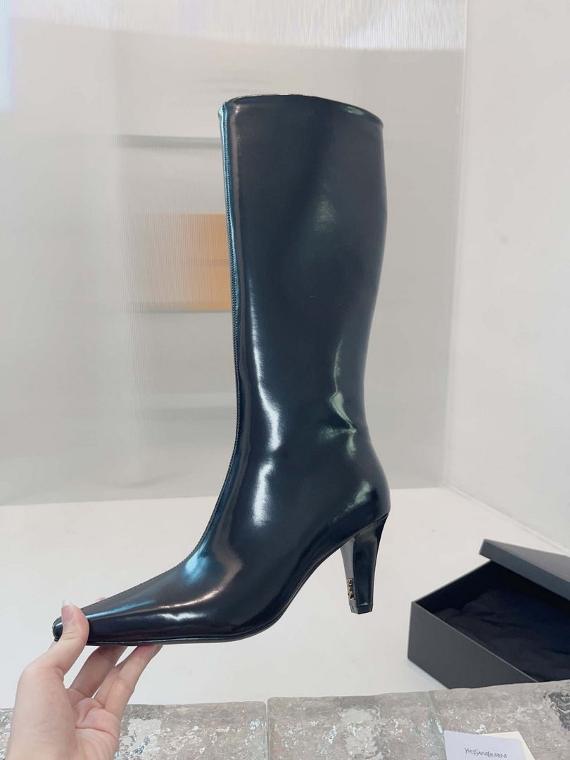 YSL High-heeled Boots Fashion Shoes Y83217